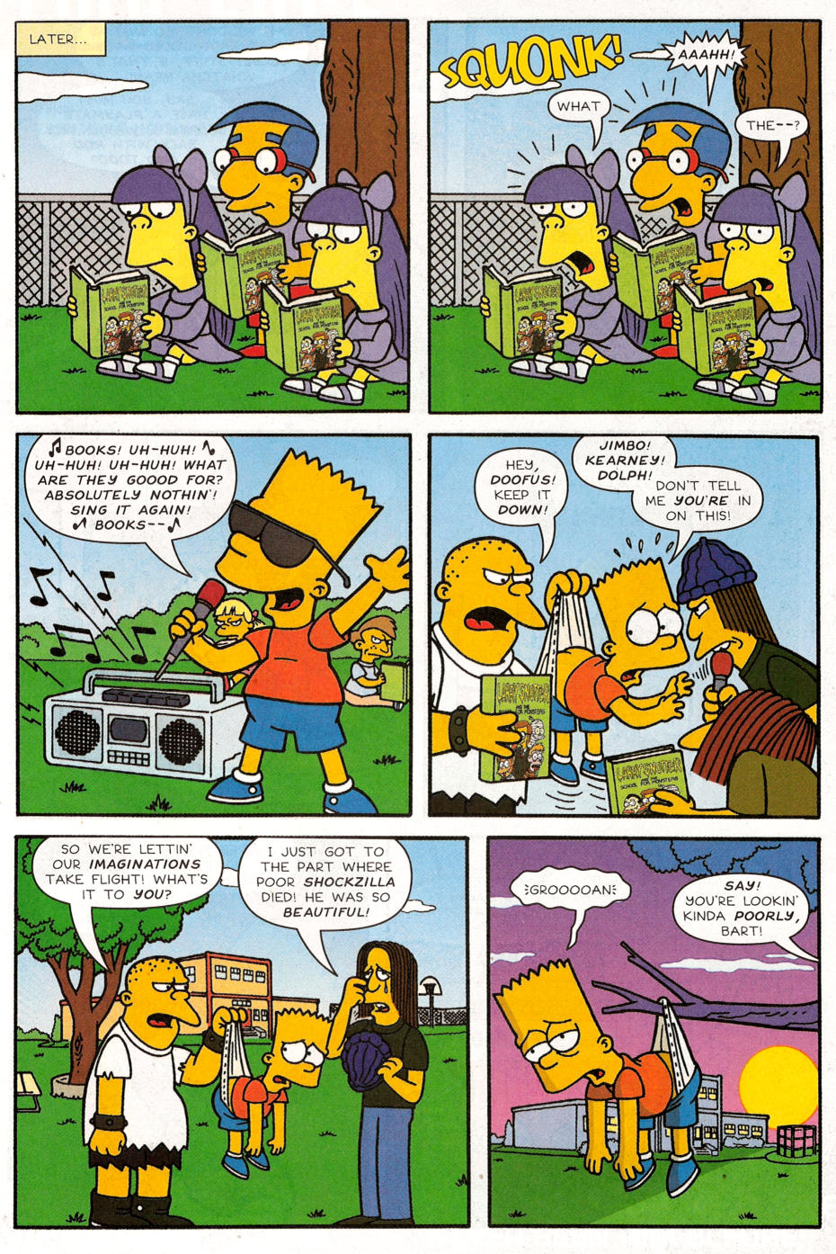 Read online Simpsons Comics Presents Bart Simpson comic -  Issue #30 - 8