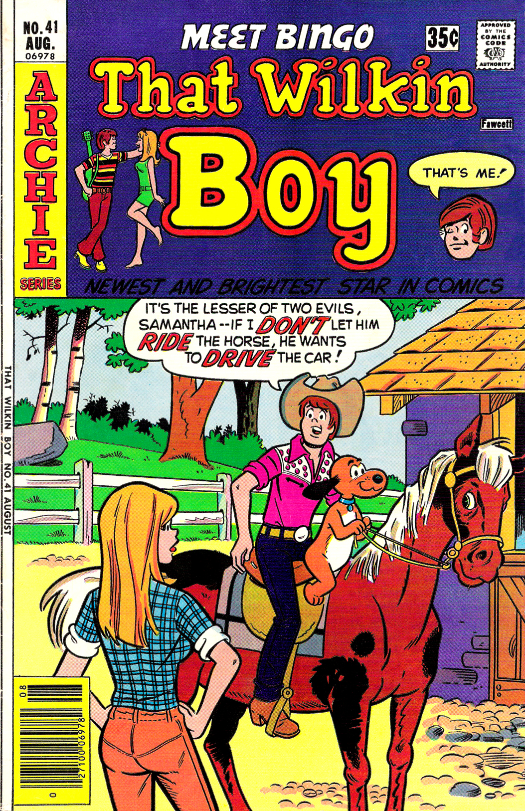 Read online That Wilkin Boy comic -  Issue #41 - 1