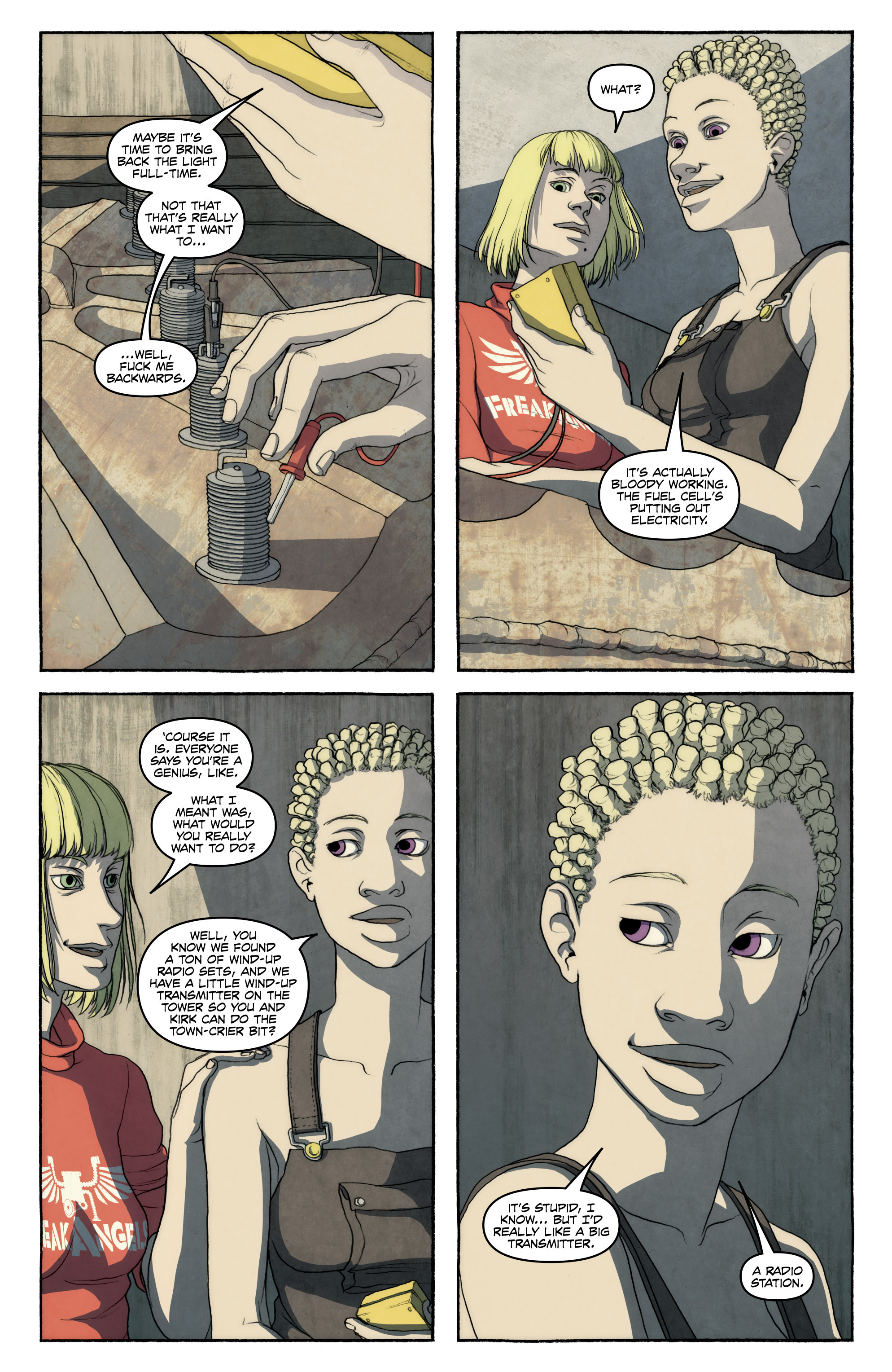 Read online FreakAngels comic -  Issue #3 - 32