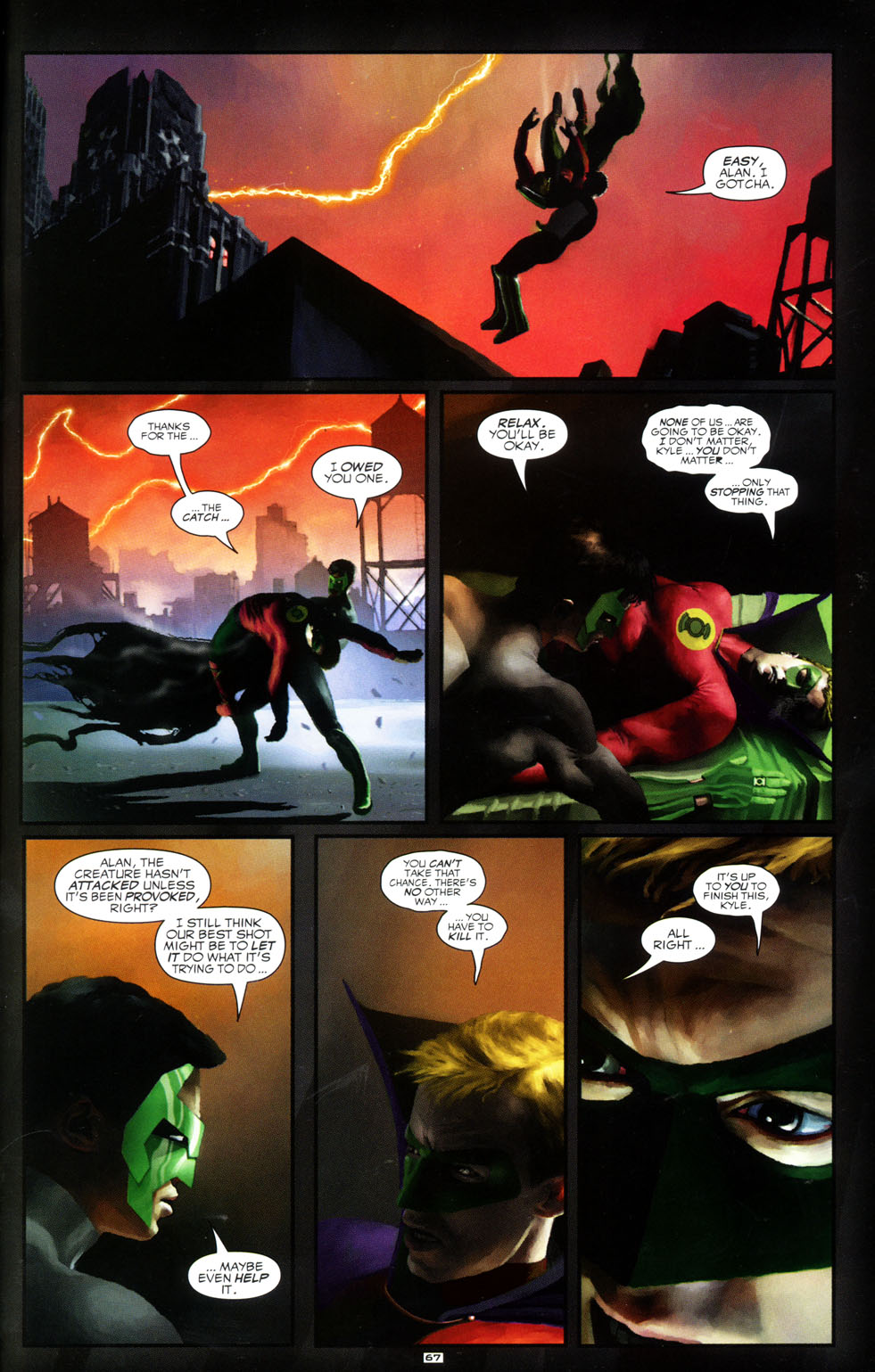 Read online Green Lantern: Fear Itself comic -  Issue # TPB - 62