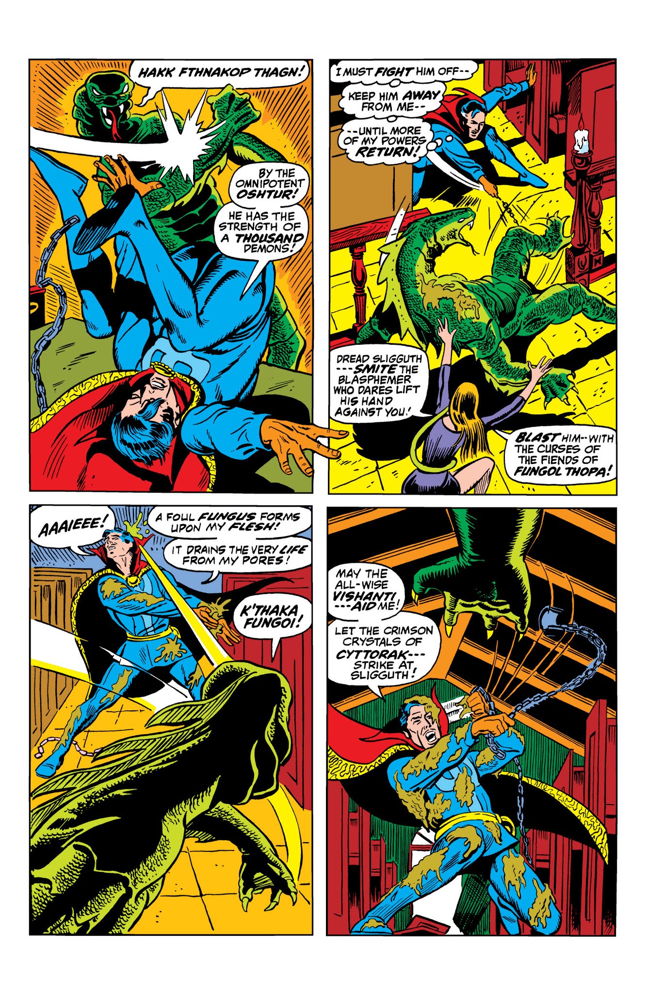 Read online Marvel Masterworks: Doctor Strange comic -  Issue # TPB 4 (Part 2) - 88