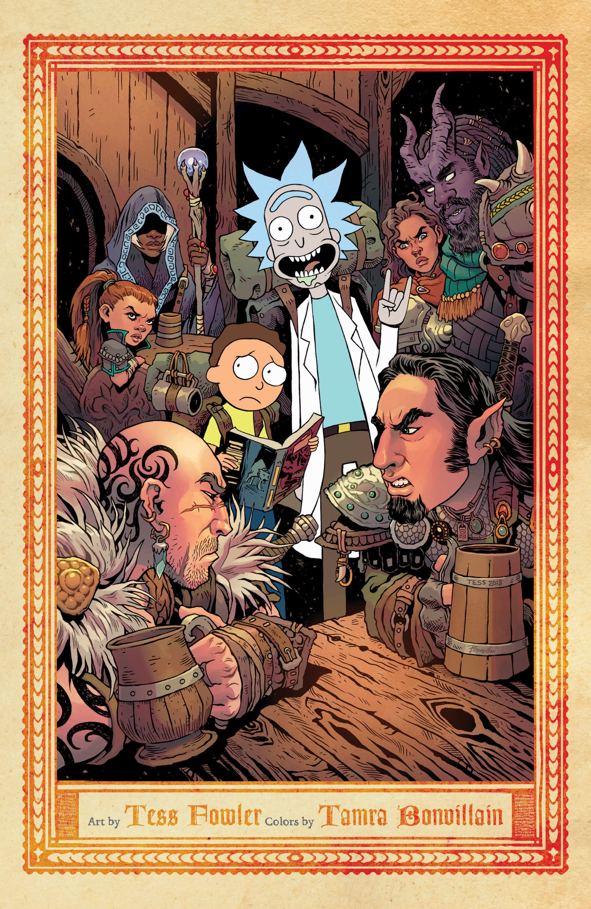 Read online Rick and Morty vs Dungeons & Dragons comic -  Issue # _TPB - 106