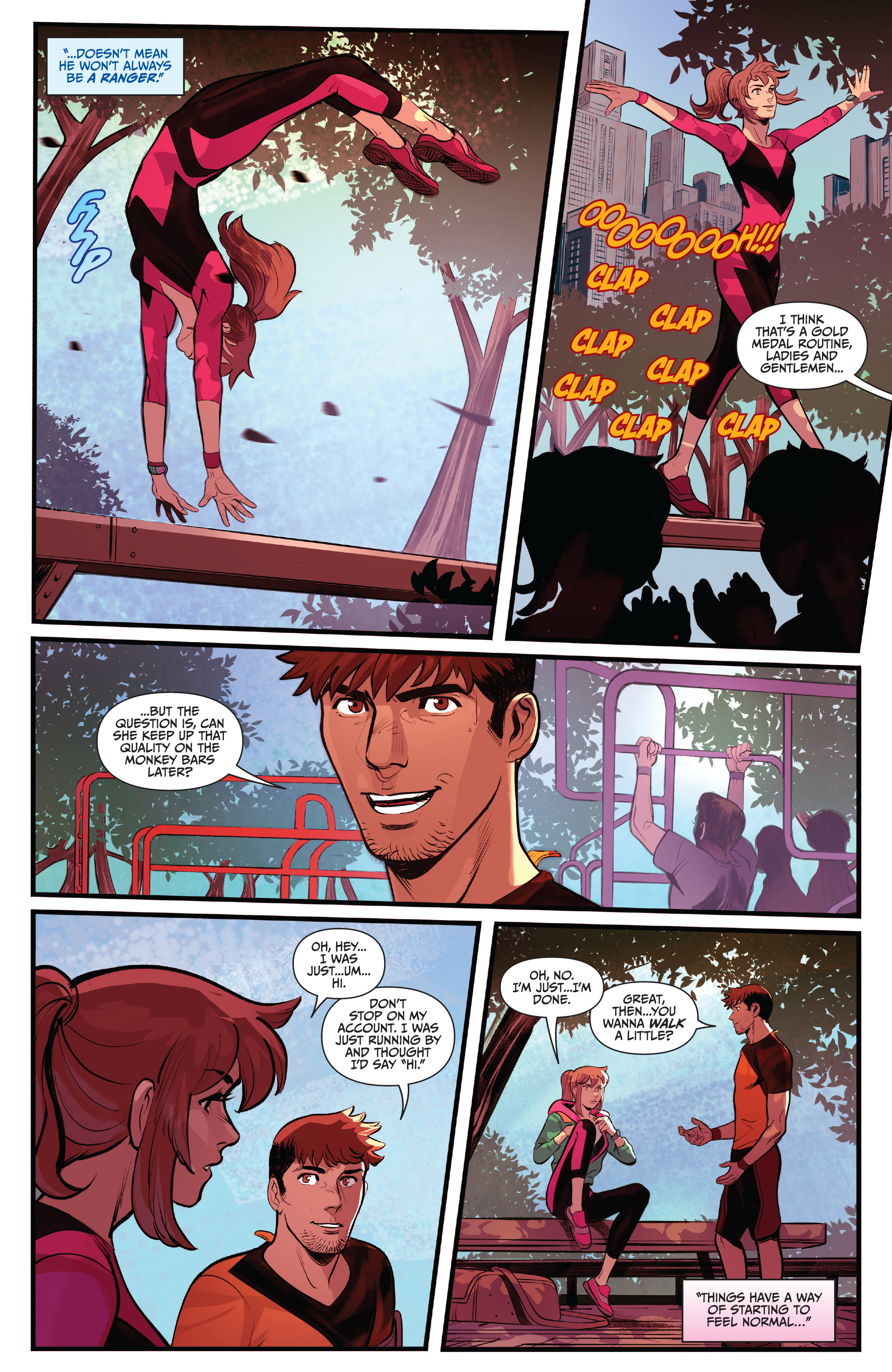 Read online Saban's Go Go Power Rangers comic -  Issue #22 - 11