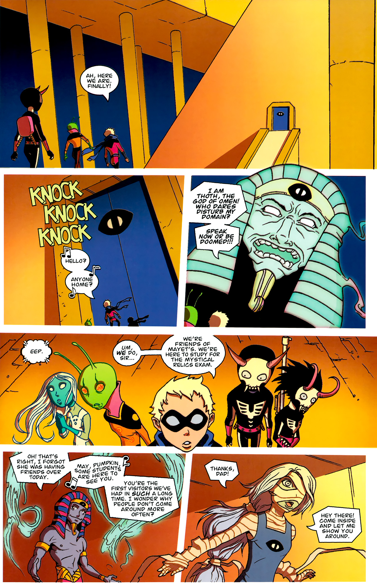 Read online Gladstone's School for World Conquerors (2011) comic -  Issue #4 - 11