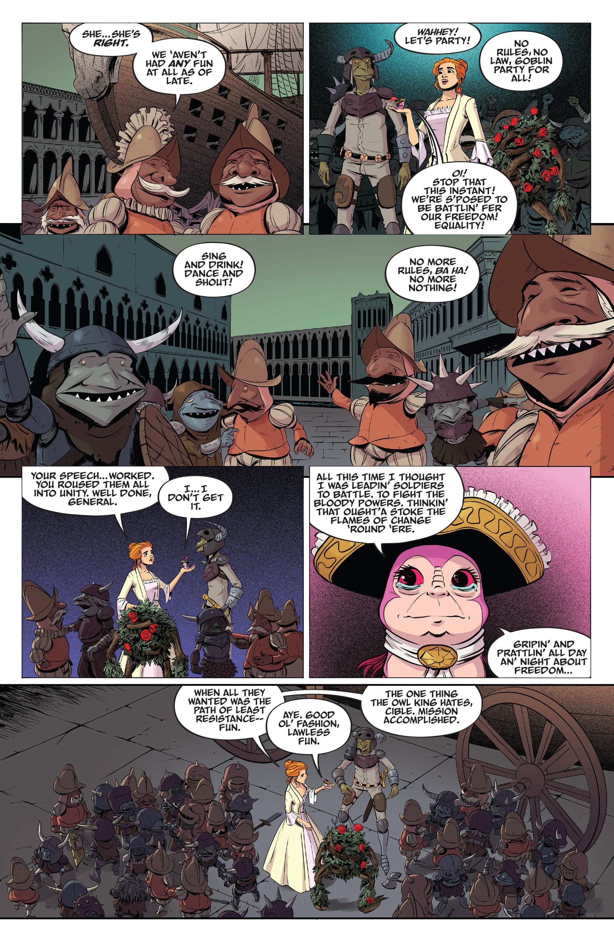 Read online Jim Henson's Labyrinth: Coronation comic -  Issue #10 - 17