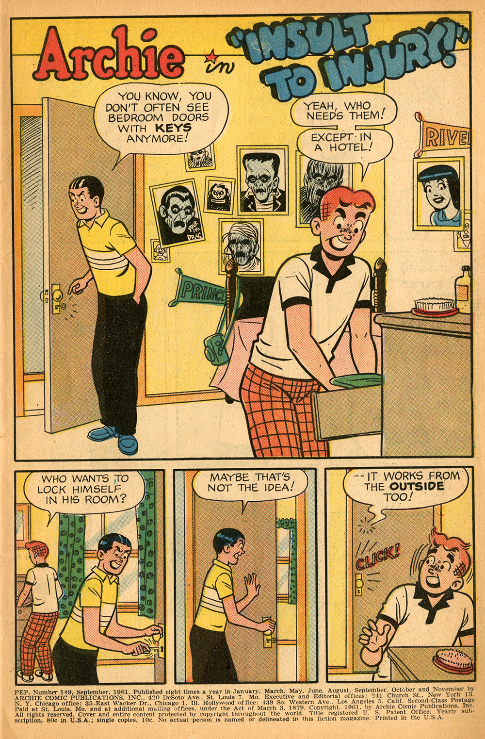 Read online Pep Comics comic -  Issue #149 - 3