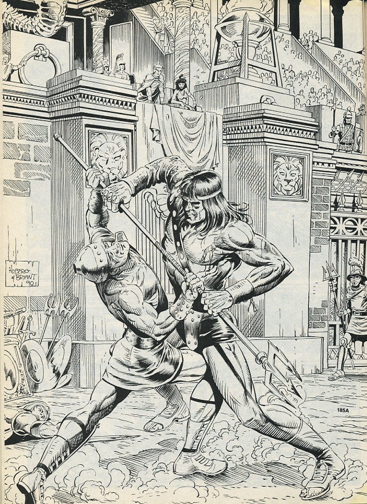 Read online The Savage Sword Of Conan comic -  Issue #196 - 48