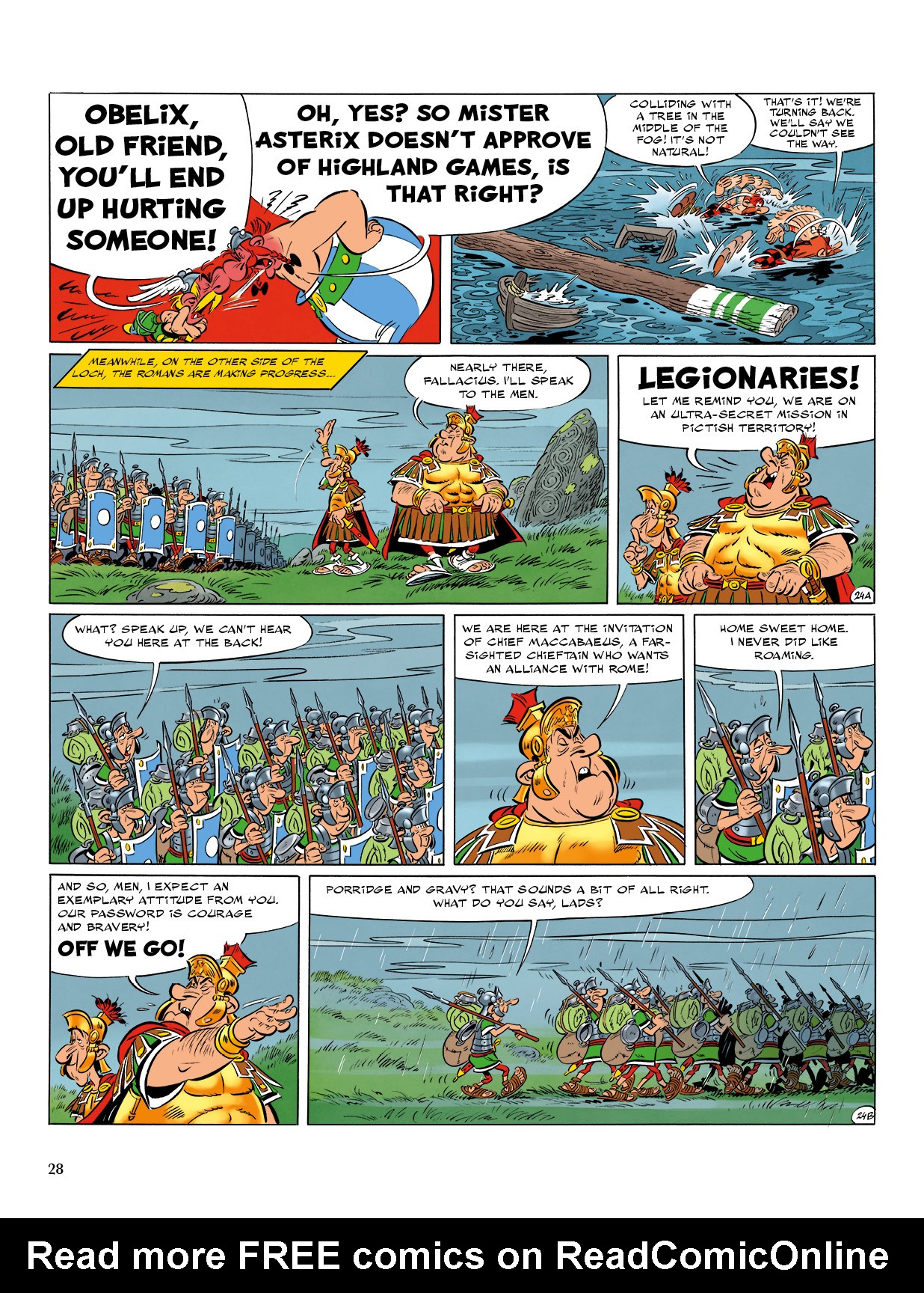 Read online Asterix comic -  Issue #35 - 29