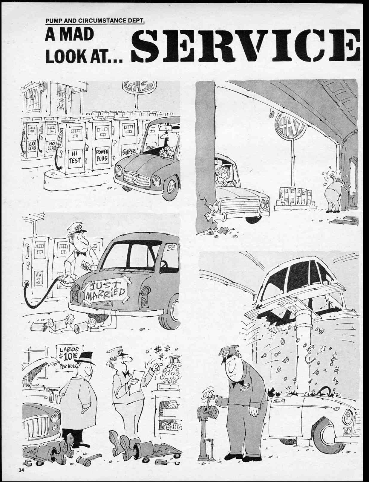 Read online MAD comic -  Issue #156 - 36