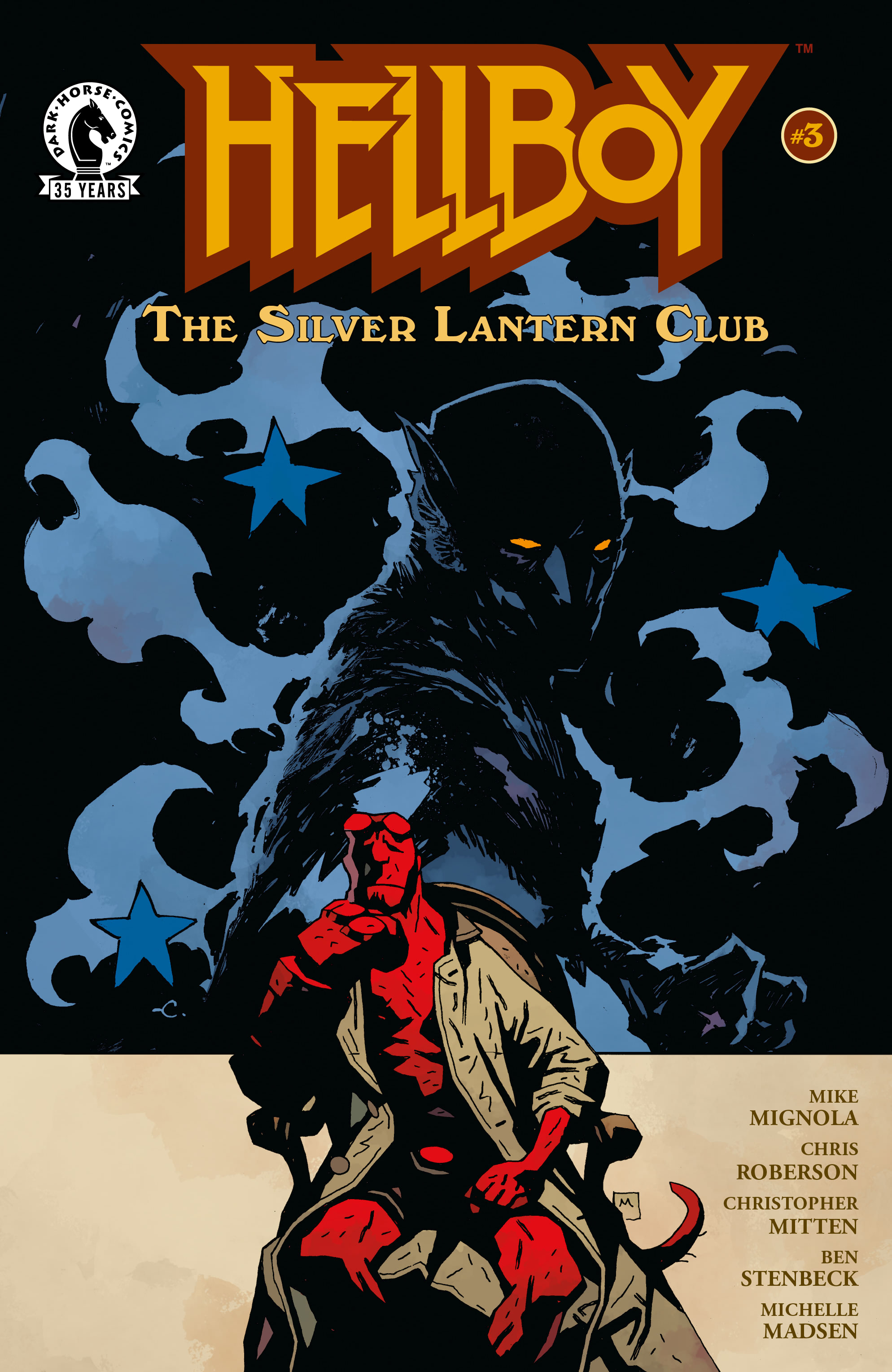 Read online Hellboy: The Silver Lantern Club comic -  Issue #3 - 1