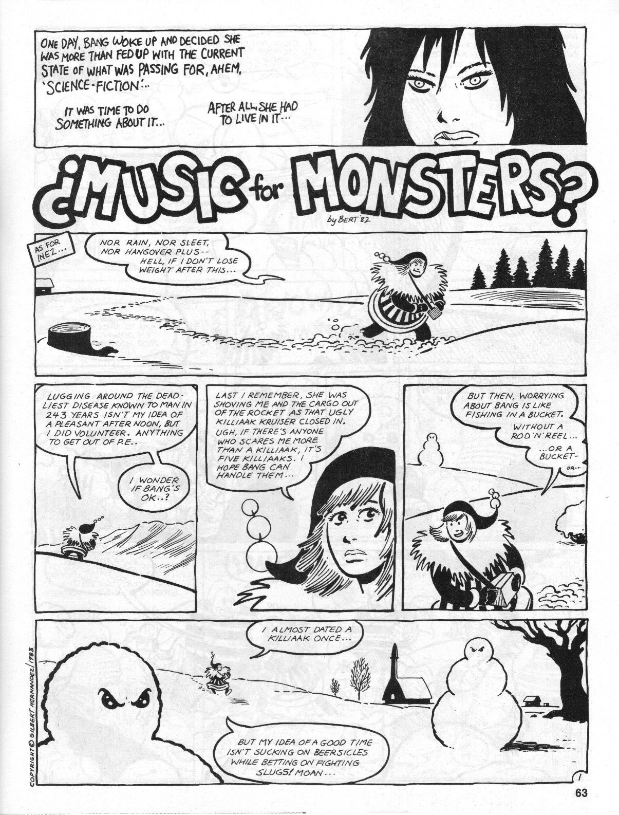 Read online Love and Rockets (1982) comic -  Issue #2 - 63