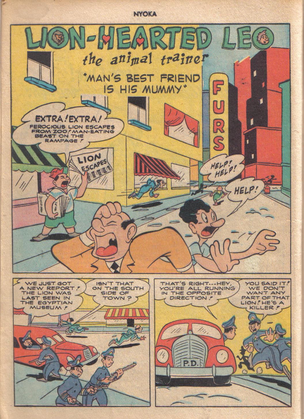 Read online Nyoka the Jungle Girl (1945) comic -  Issue #22 - 13