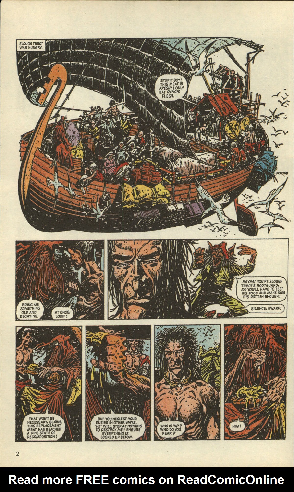 Read online Slaine The Berserker comic -  Issue #3 - 4