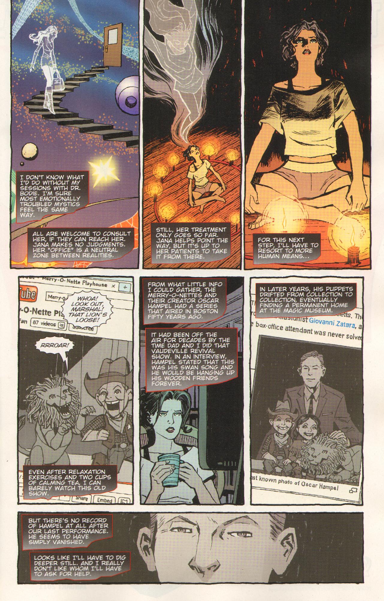 Read online Zatanna (2010) comic -  Issue #8 - 21