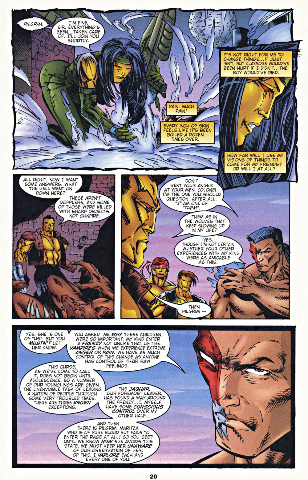 Read online Wetworks comic -  Issue #19 - 21
