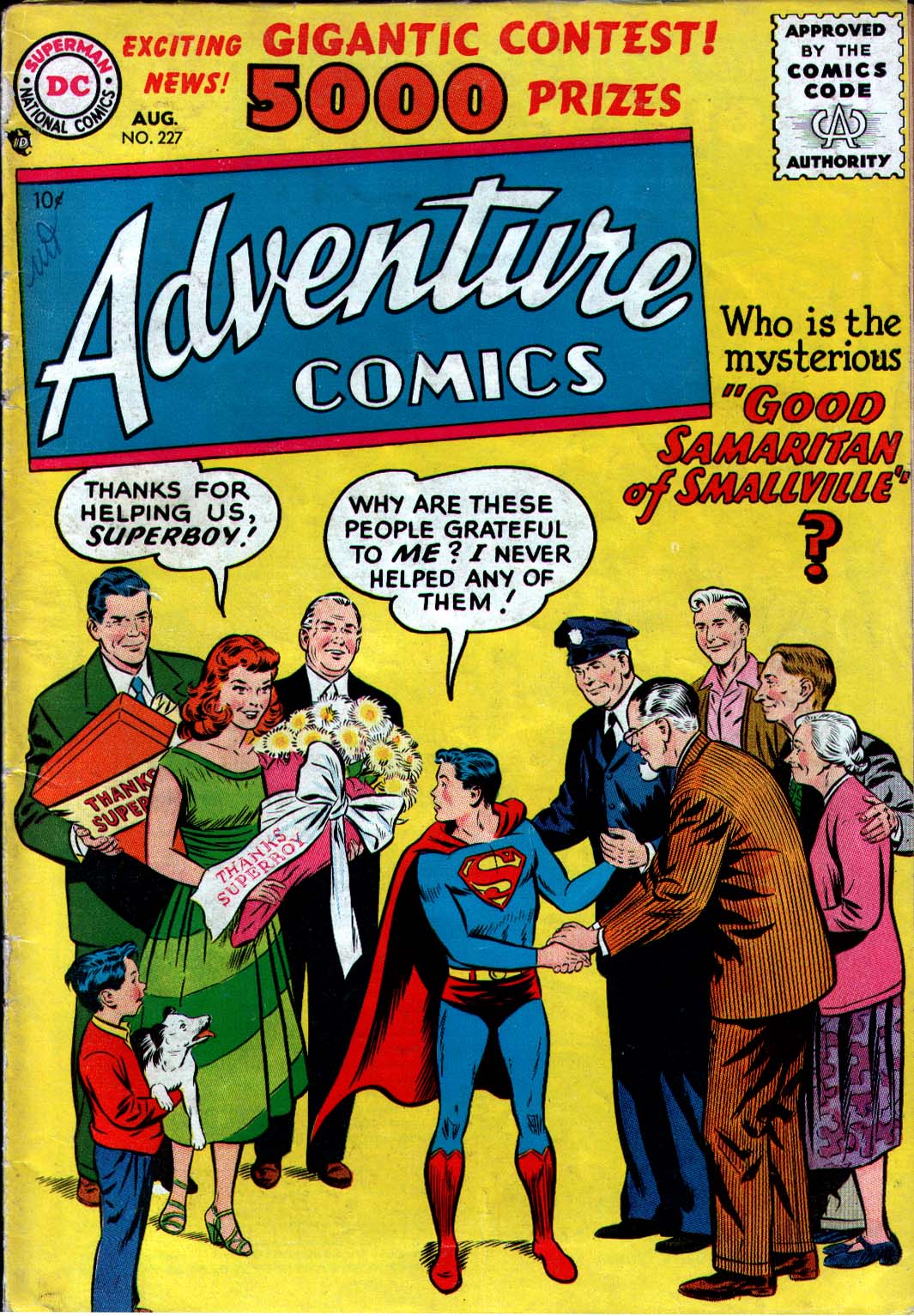 Read online Adventure Comics (1938) comic -  Issue #227 - 1