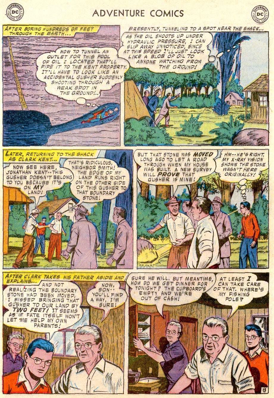 Read online Adventure Comics (1938) comic -  Issue #244 - 10