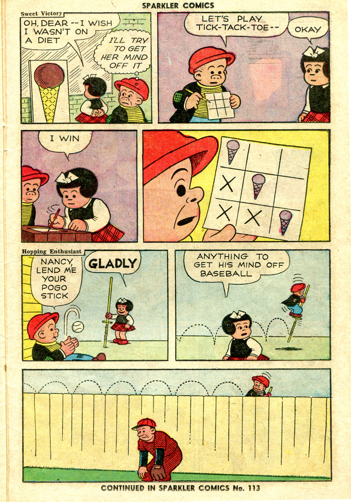 Read online Sparkler Comics comic -  Issue #112 - 23