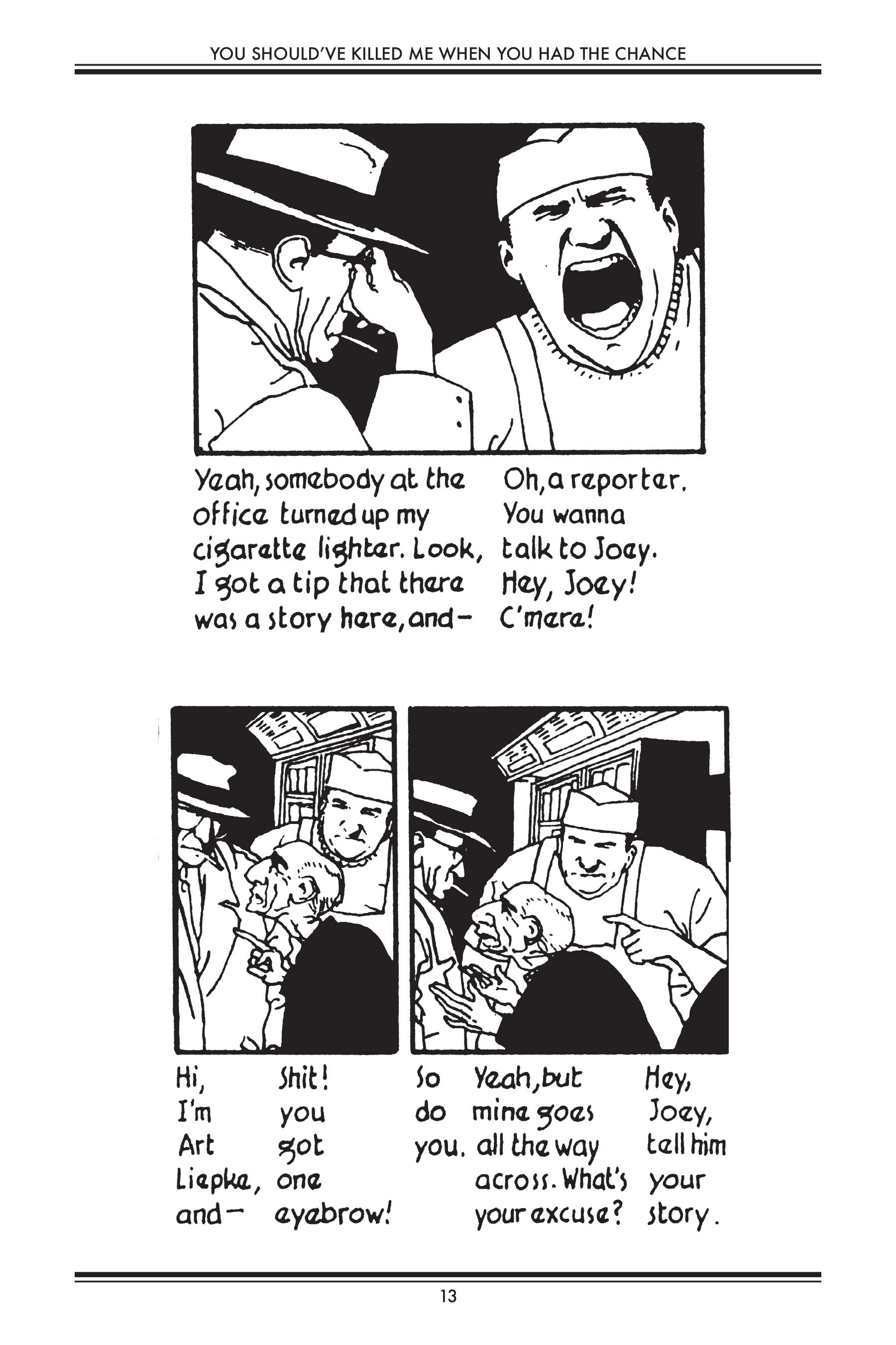 Read online You Should Have Killed Me When You Had The Chance!: Quality Jollity Super Special comic -  Issue # TPB - 13