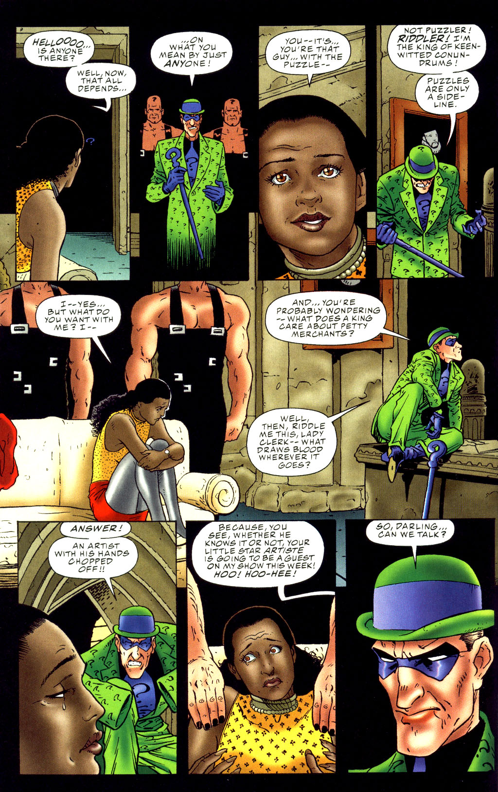 Read online Batman: Riddler - The Riddle Factory comic -  Issue # Full - 18