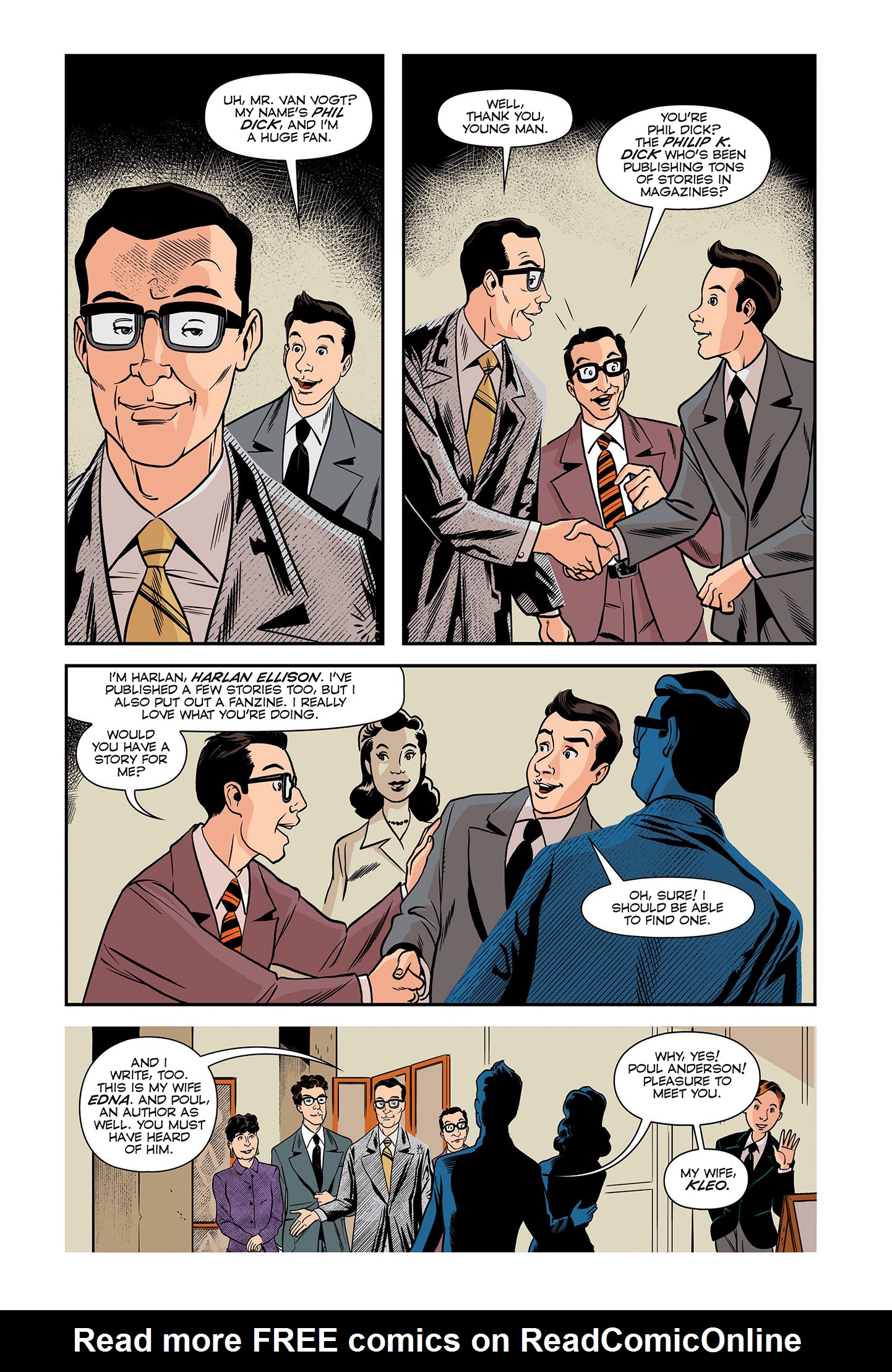 Read online Philip K. Dick: A Comics Biography comic -  Issue # TPB - 38