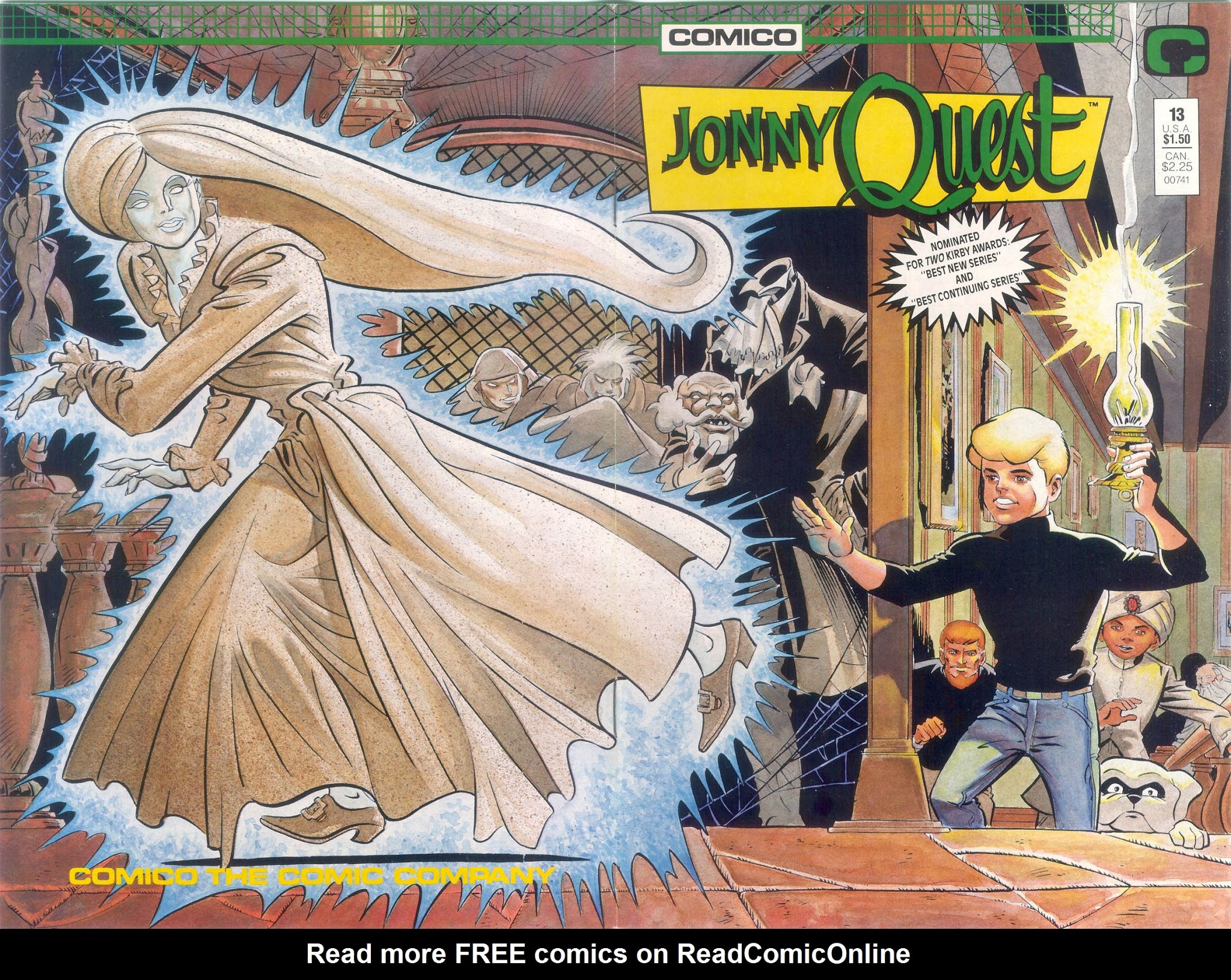 Read online Jonny Quest comic -  Issue #13 - 1