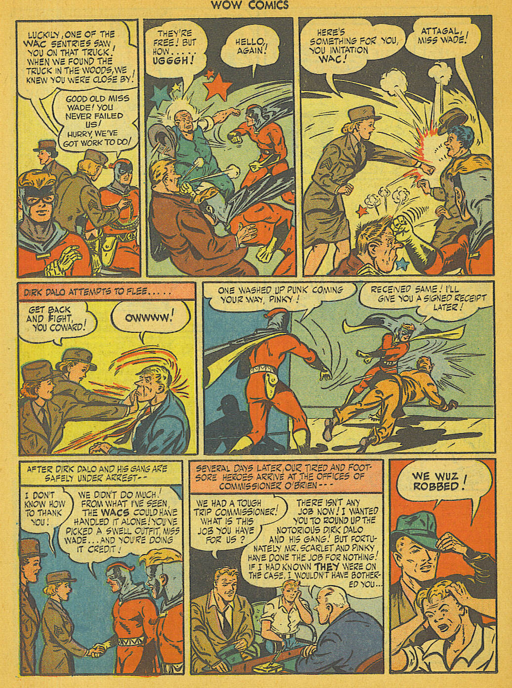 Read online Wow Comics comic -  Issue #32 - 21