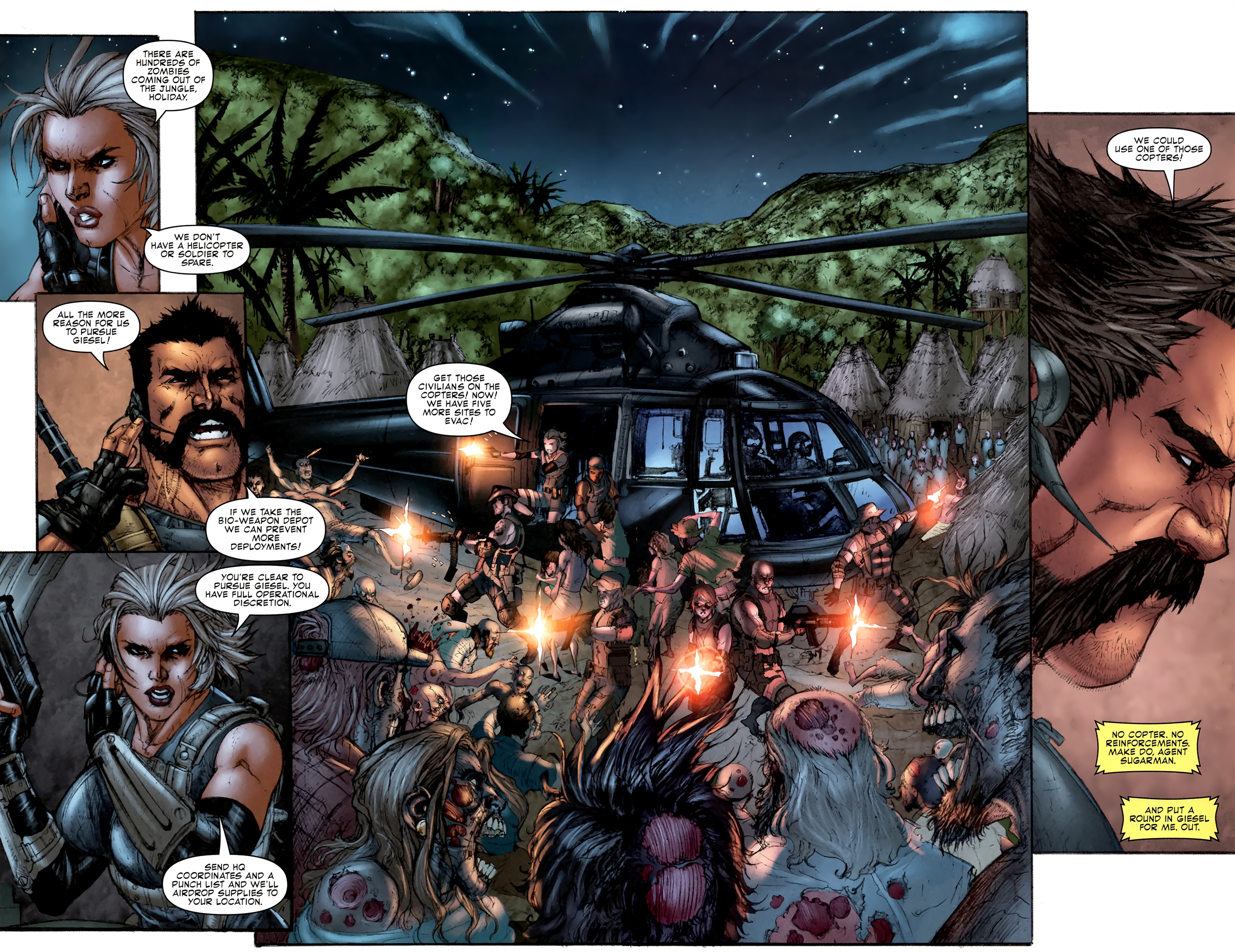 Read online Resident Evil (2009) comic -  Issue #5 - 7