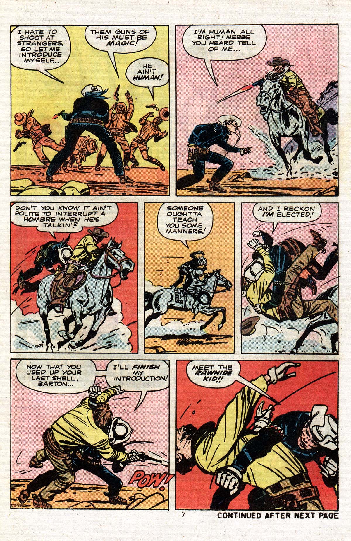 Read online The Mighty Marvel Western comic -  Issue #34 - 6