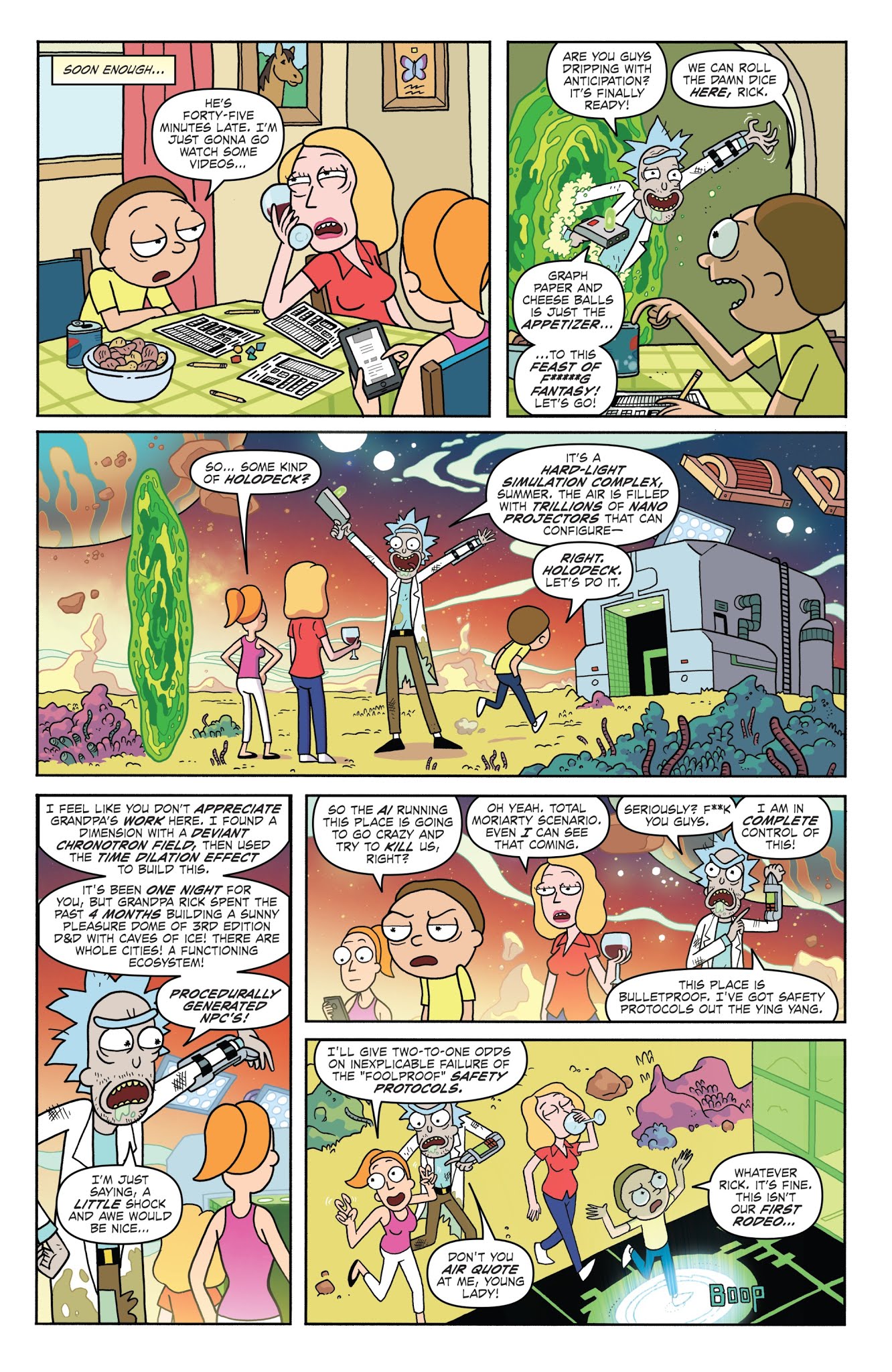 Read online Rick and Morty vs Dungeons & Dragons comic -  Issue #2 - 10