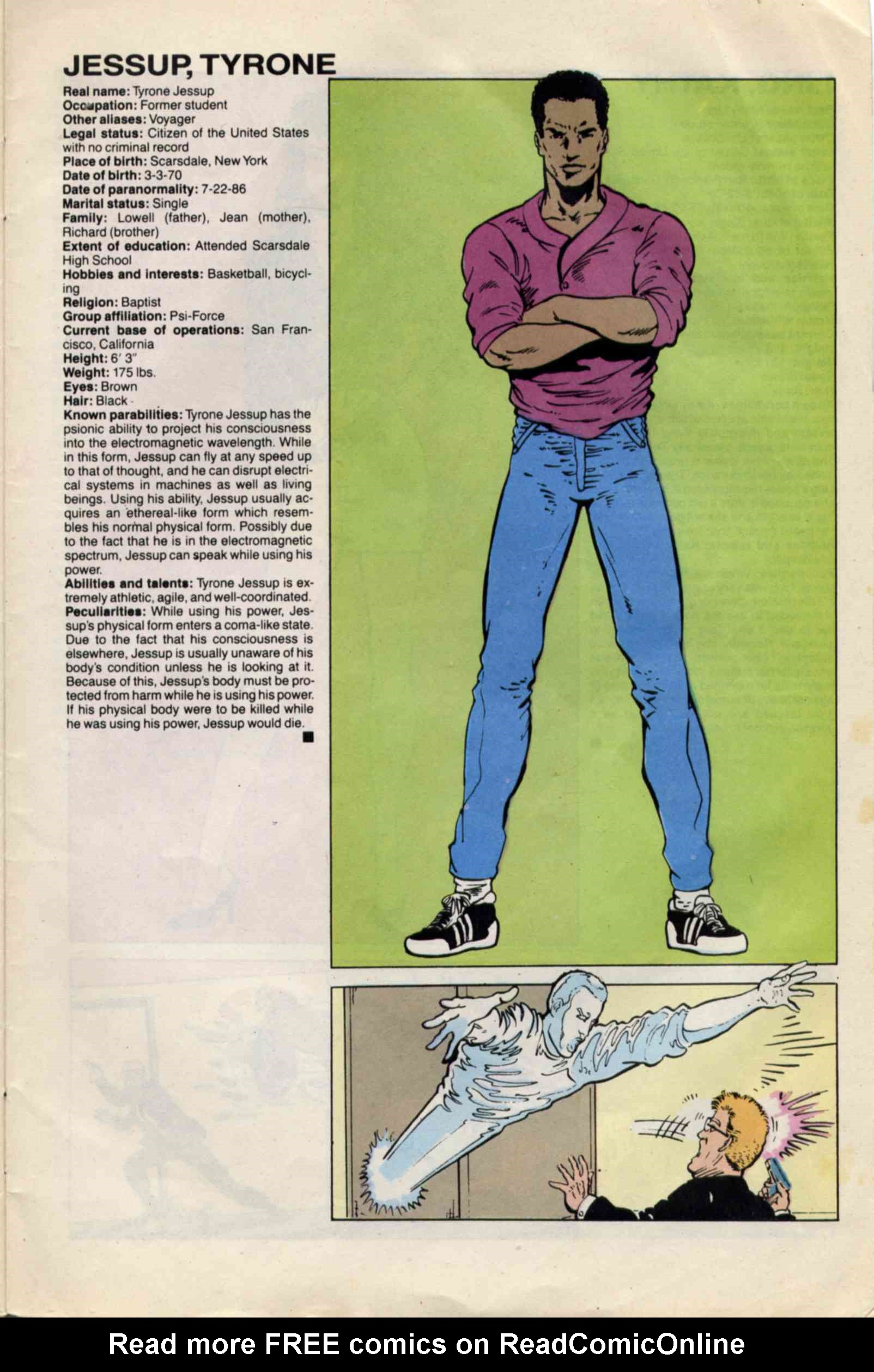 Read online Psi-Force comic -  Issue #21 - 28