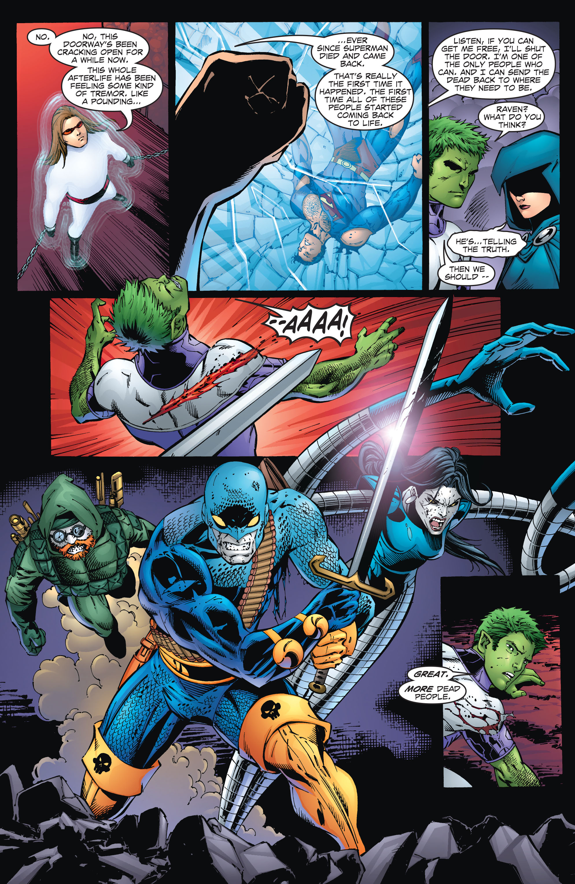 Read online Teen Titans (2003) comic -  Issue #31 - 12