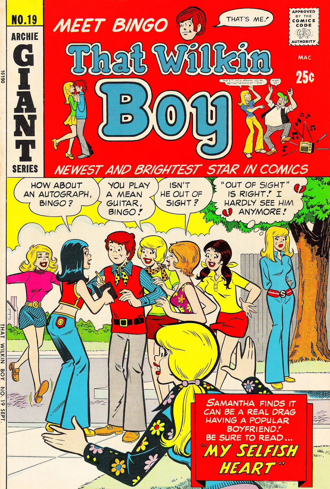 Read online That Wilkin Boy comic -  Issue #19 - 1