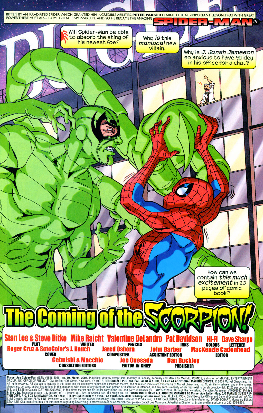 Read online Marvel Age Spider-Man comic -  Issue #19 - 2
