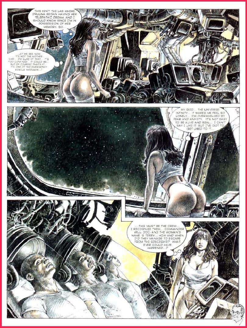 Read online Druuna comic -  Issue #6 - 46