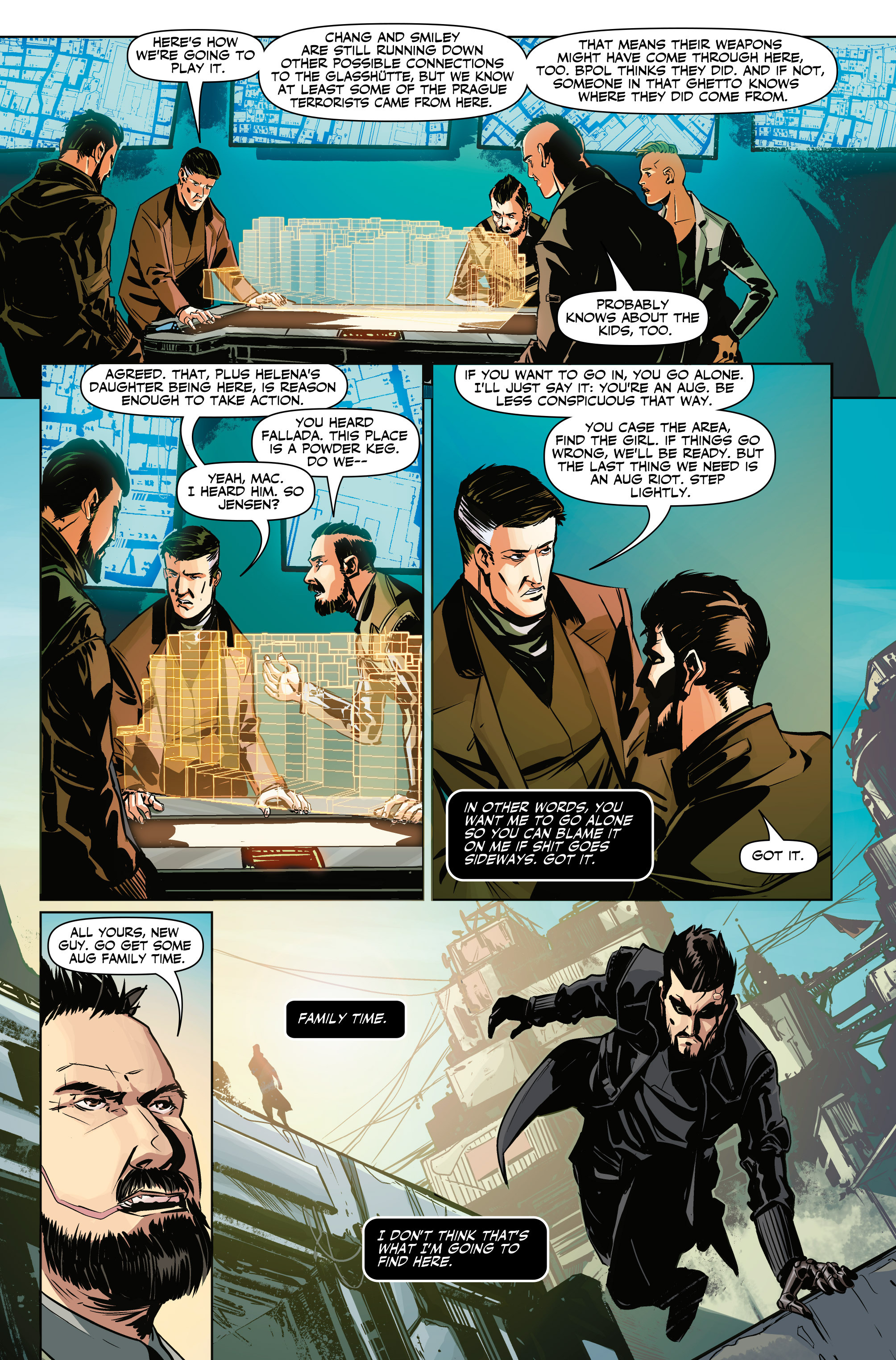 Read online Deus Ex: Children's Crusade comic -  Issue #2 - 15