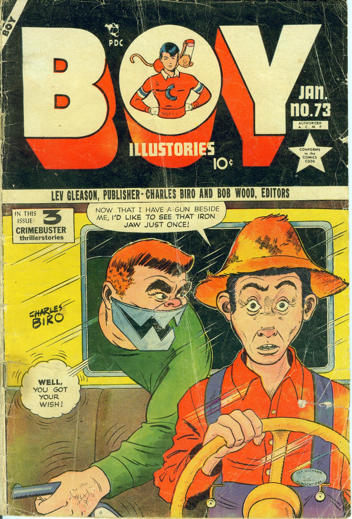 Read online Boy Comics comic -  Issue #73 - 1