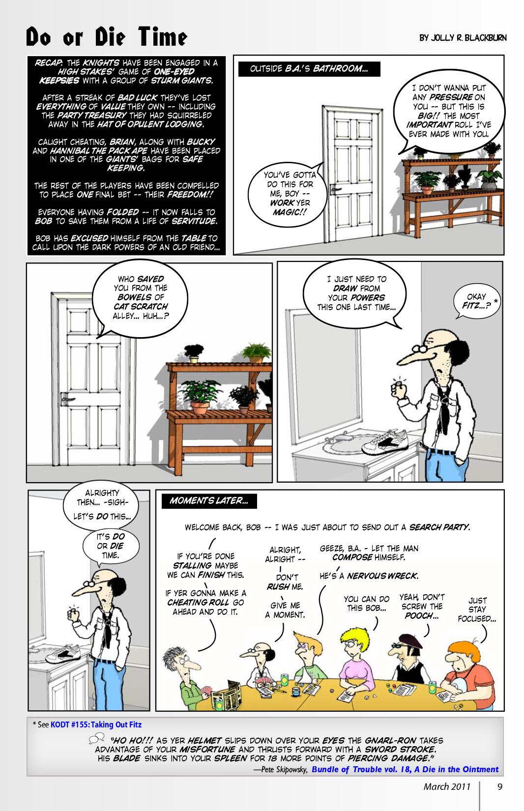 Read online Knights of the Dinner Table comic -  Issue #173 - 11