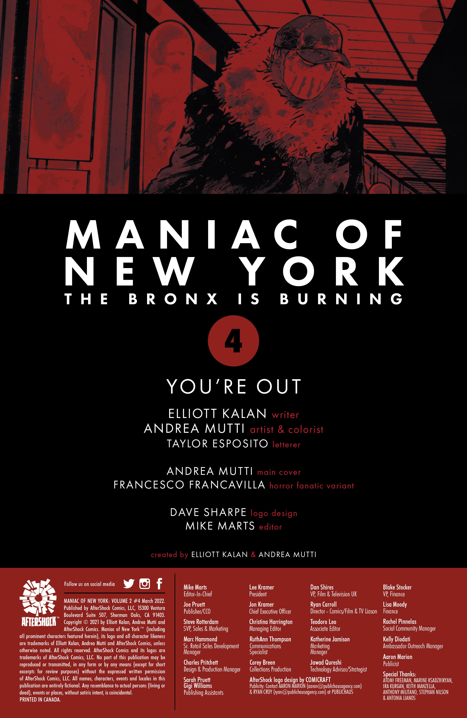 Read online Maniac of New York: The Bronx is Burning comic -  Issue #4 - 2