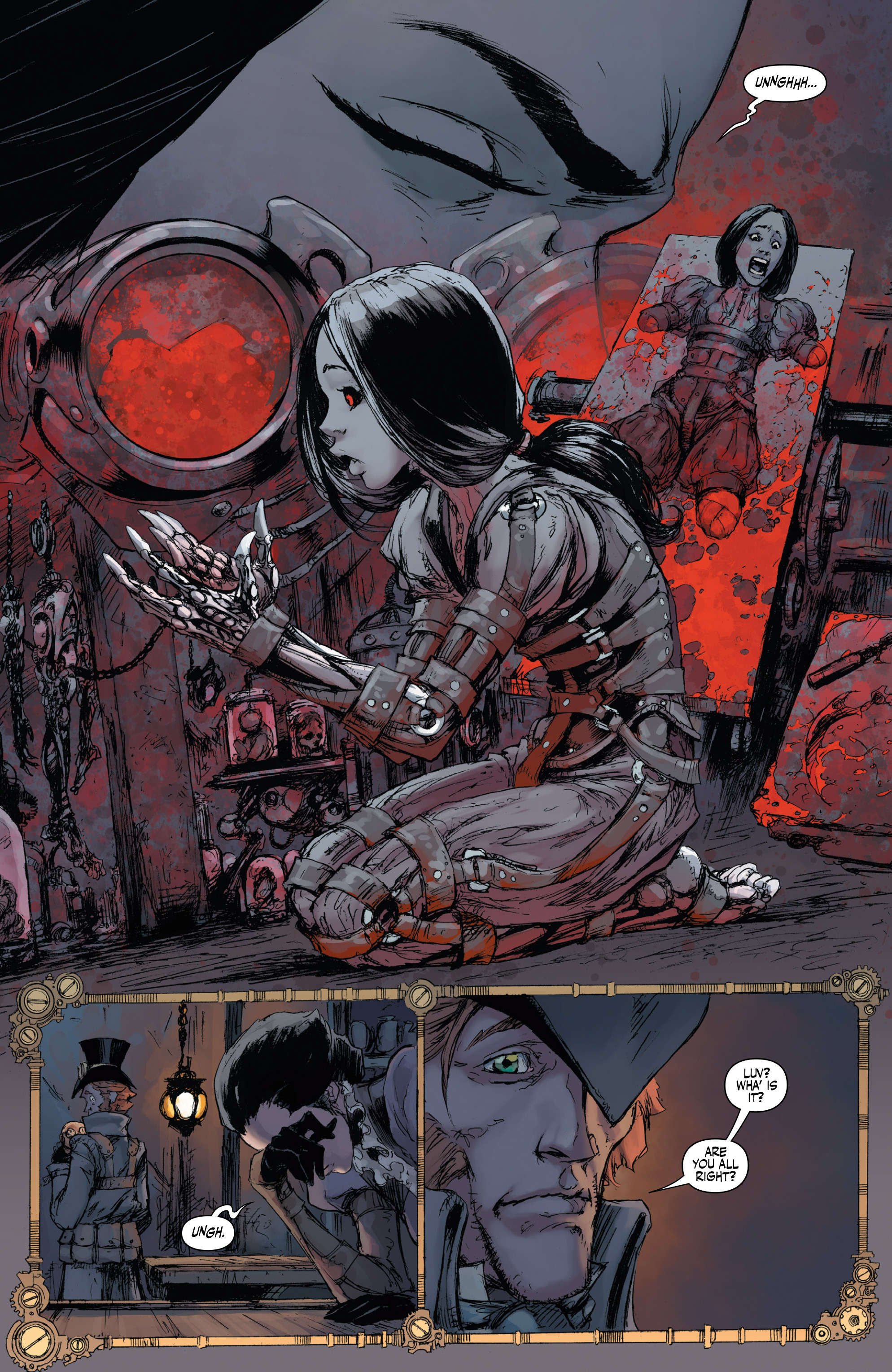 Read online Lady Mechanika: The Lost Boys of West Abbey comic -  Issue #1 - 13