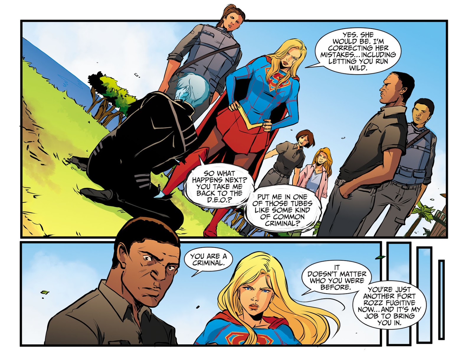 Adventures of Supergirl issue 13 - Page 17