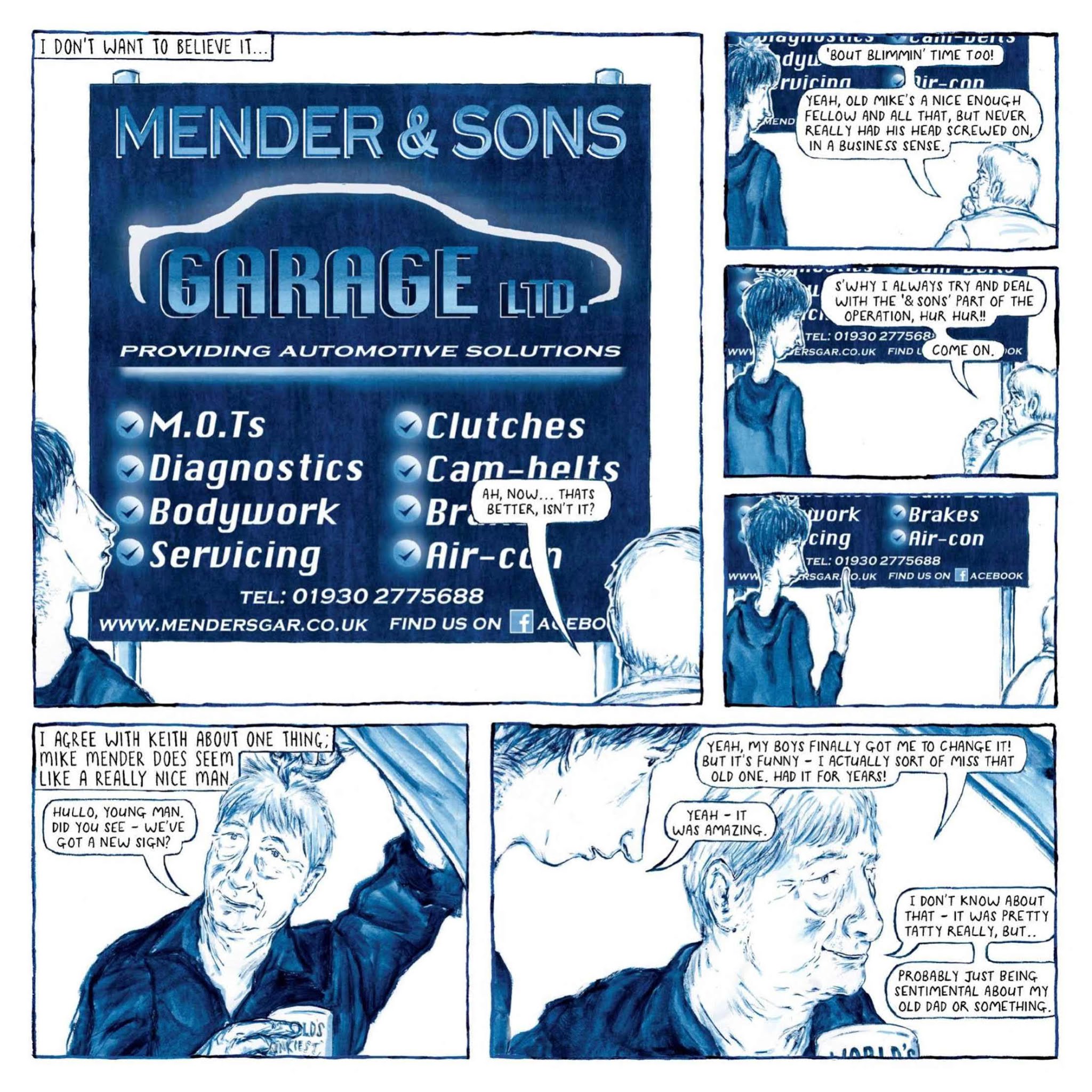 Read online Driving Short Distances comic -  Issue # TPB - 98