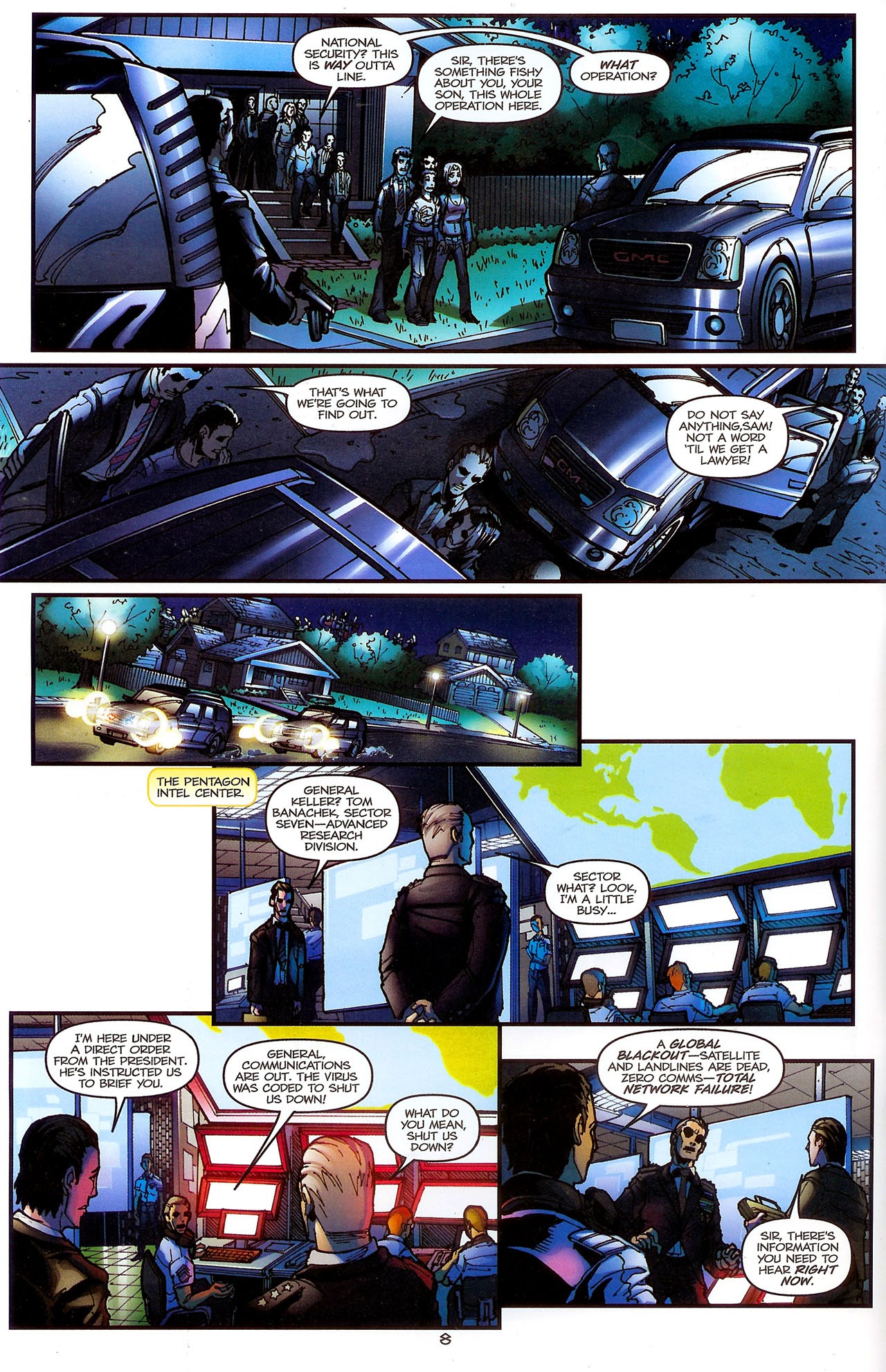 Read online Transformers: The Movie Adaptation comic -  Issue #3 - 10