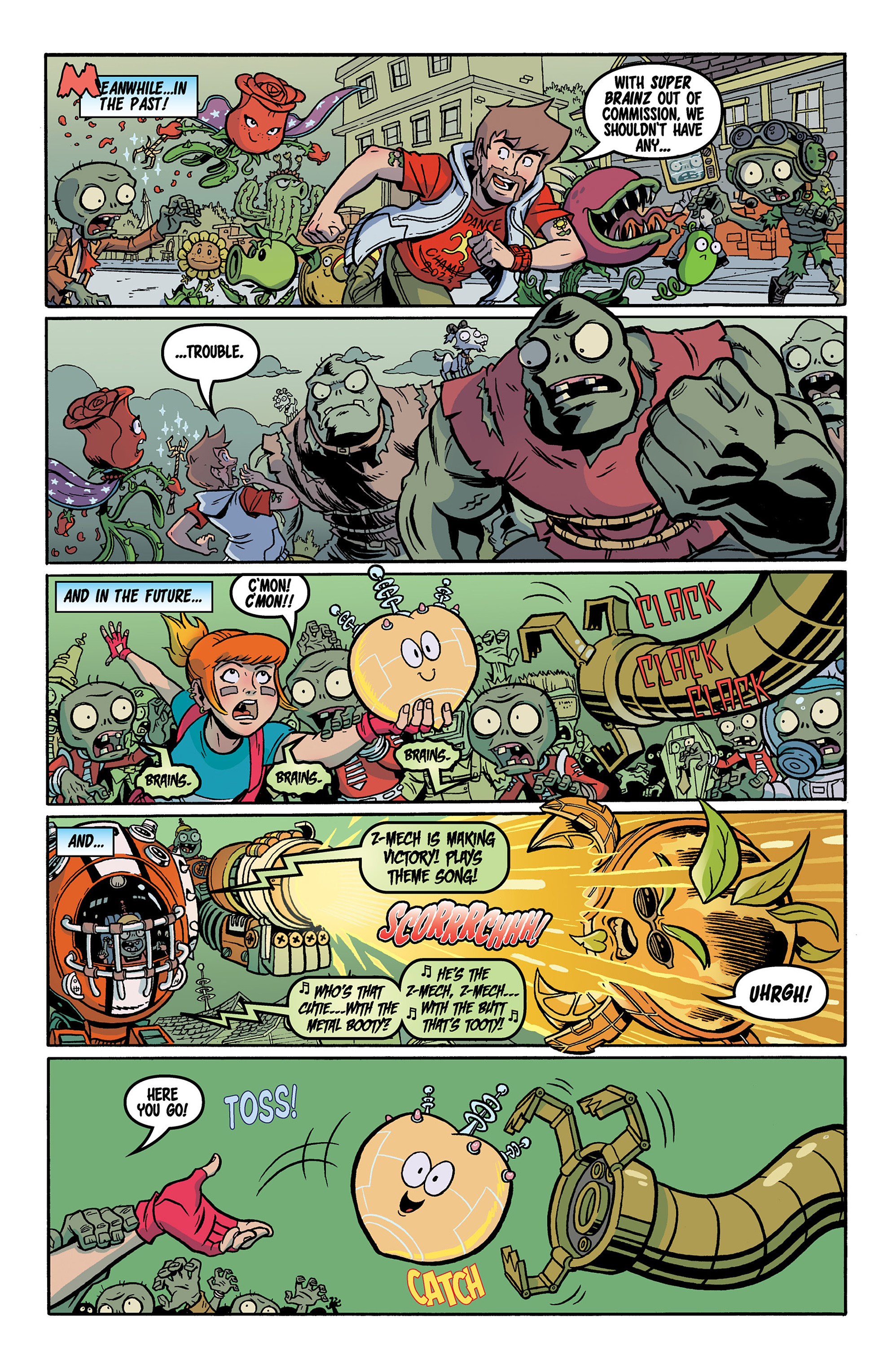 Read online Plants vs. Zombies: Garden Warfare comic -  Issue #3 - 20
