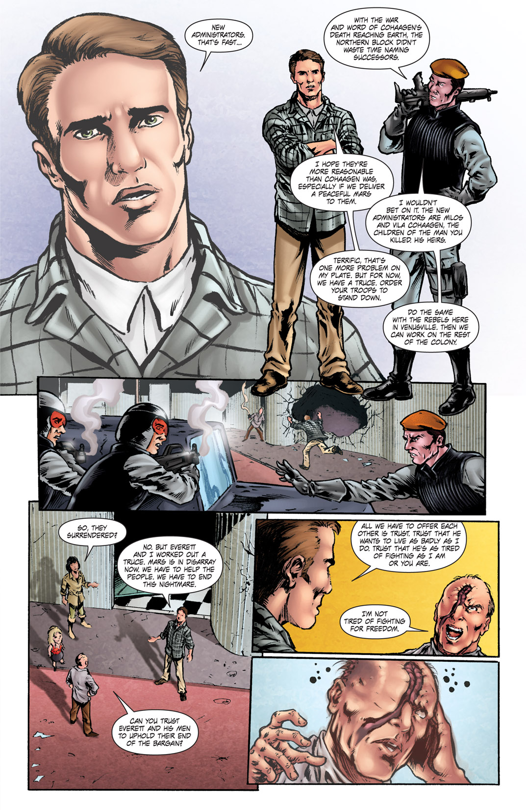 Read online Total Recall comic -  Issue #1 - 16