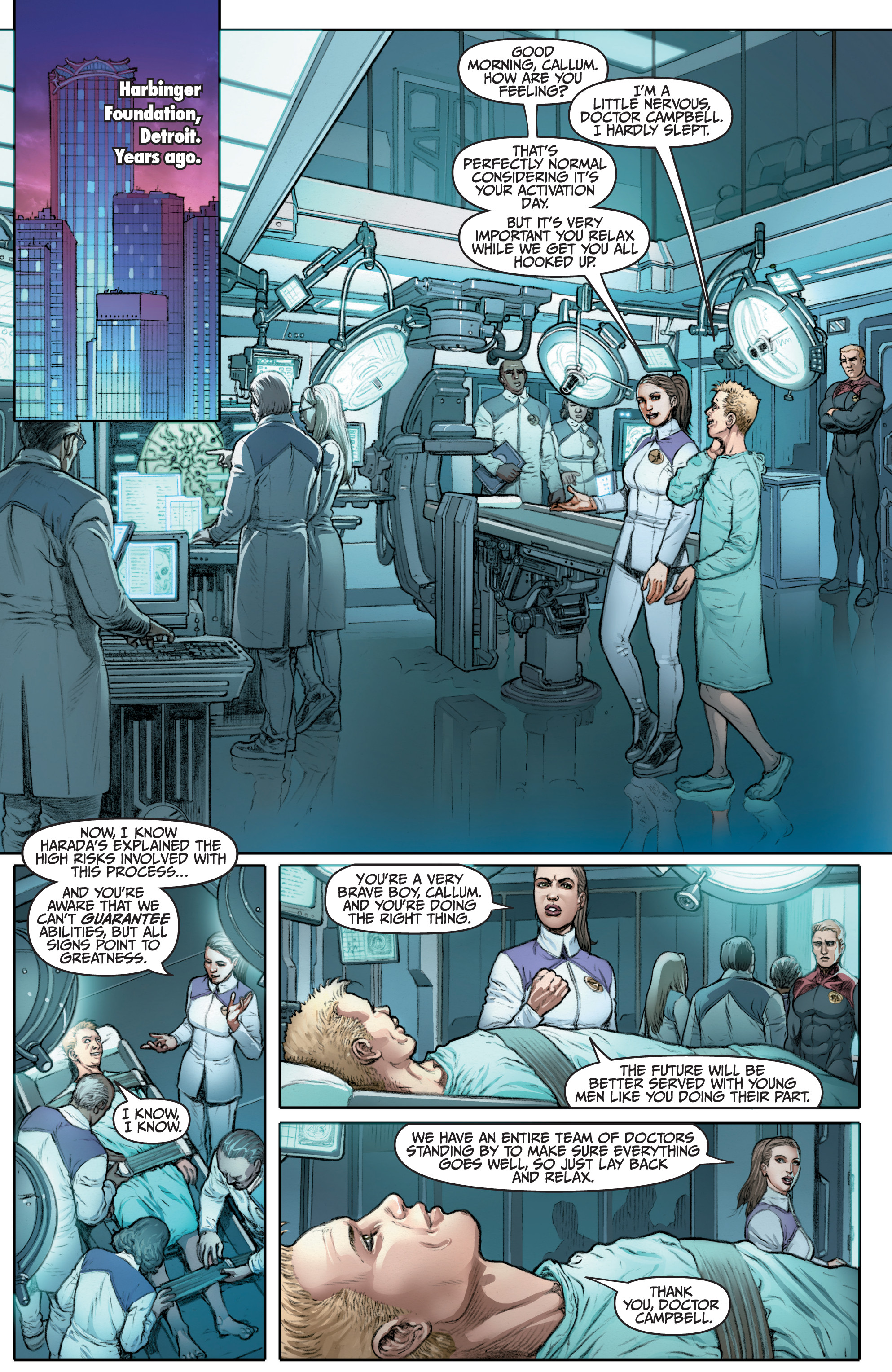 Read online Harbinger Renegade comic -  Issue #3 - 4
