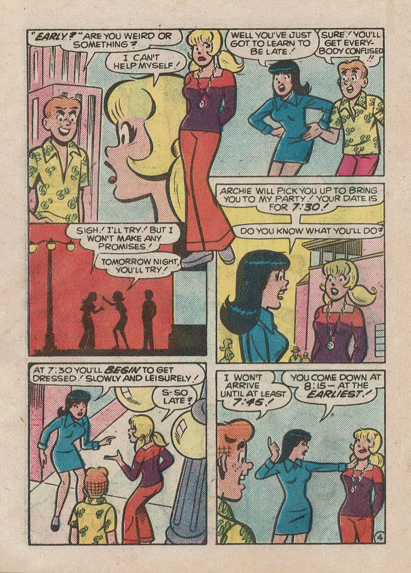 Read online Betty and Veronica Digest Magazine comic -  Issue #31 - 46