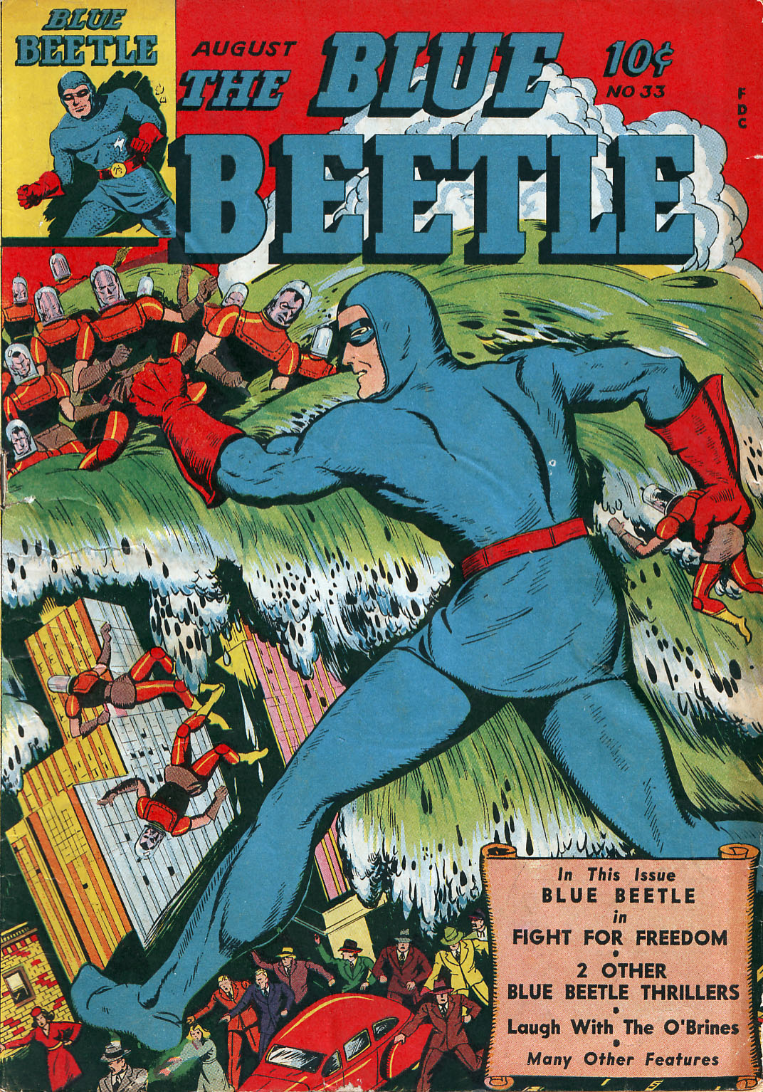 Read online The Blue Beetle comic -  Issue #33 - 1