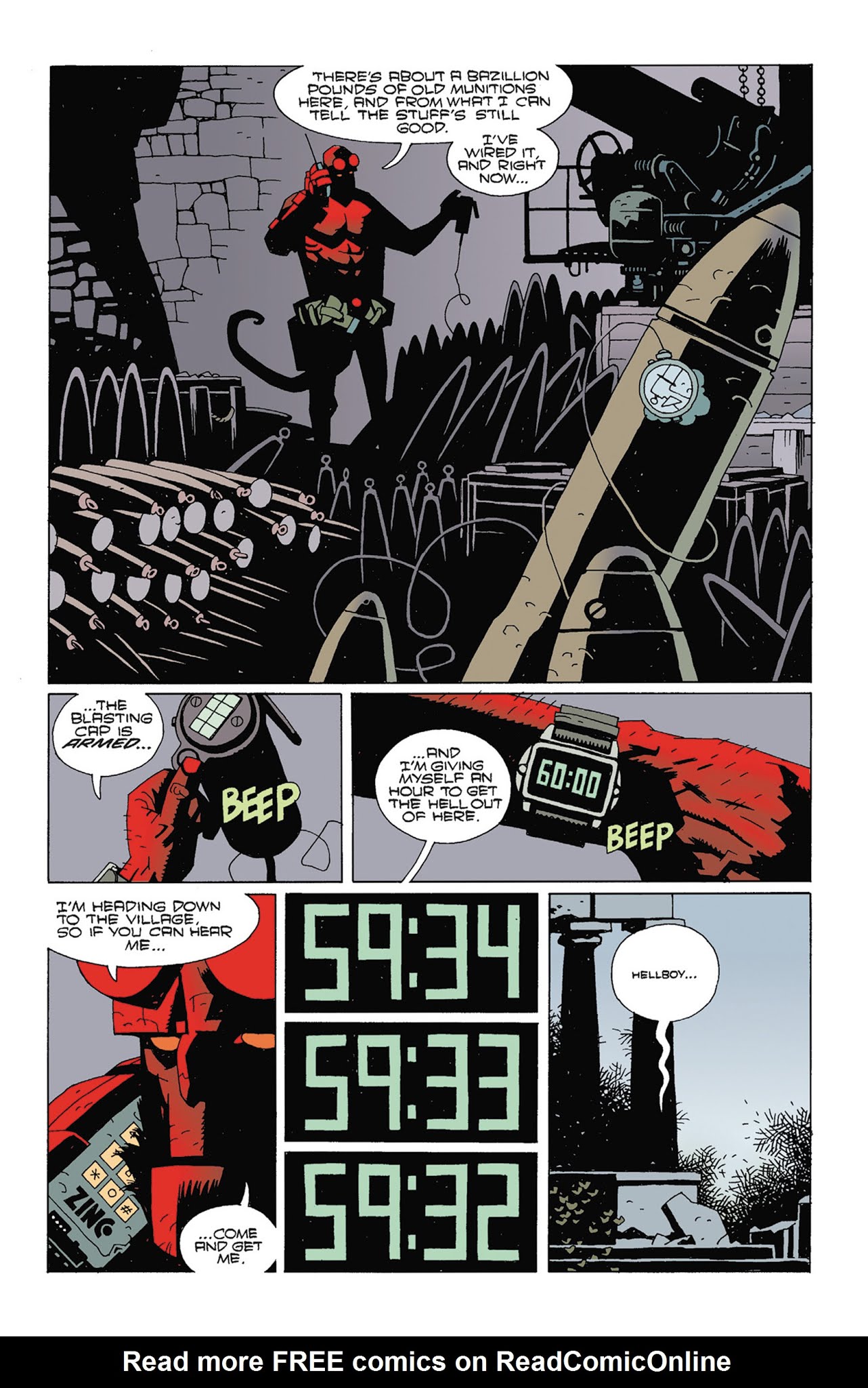 Read online Hellboy: Wake the Devil comic -  Issue # _TPB - 79