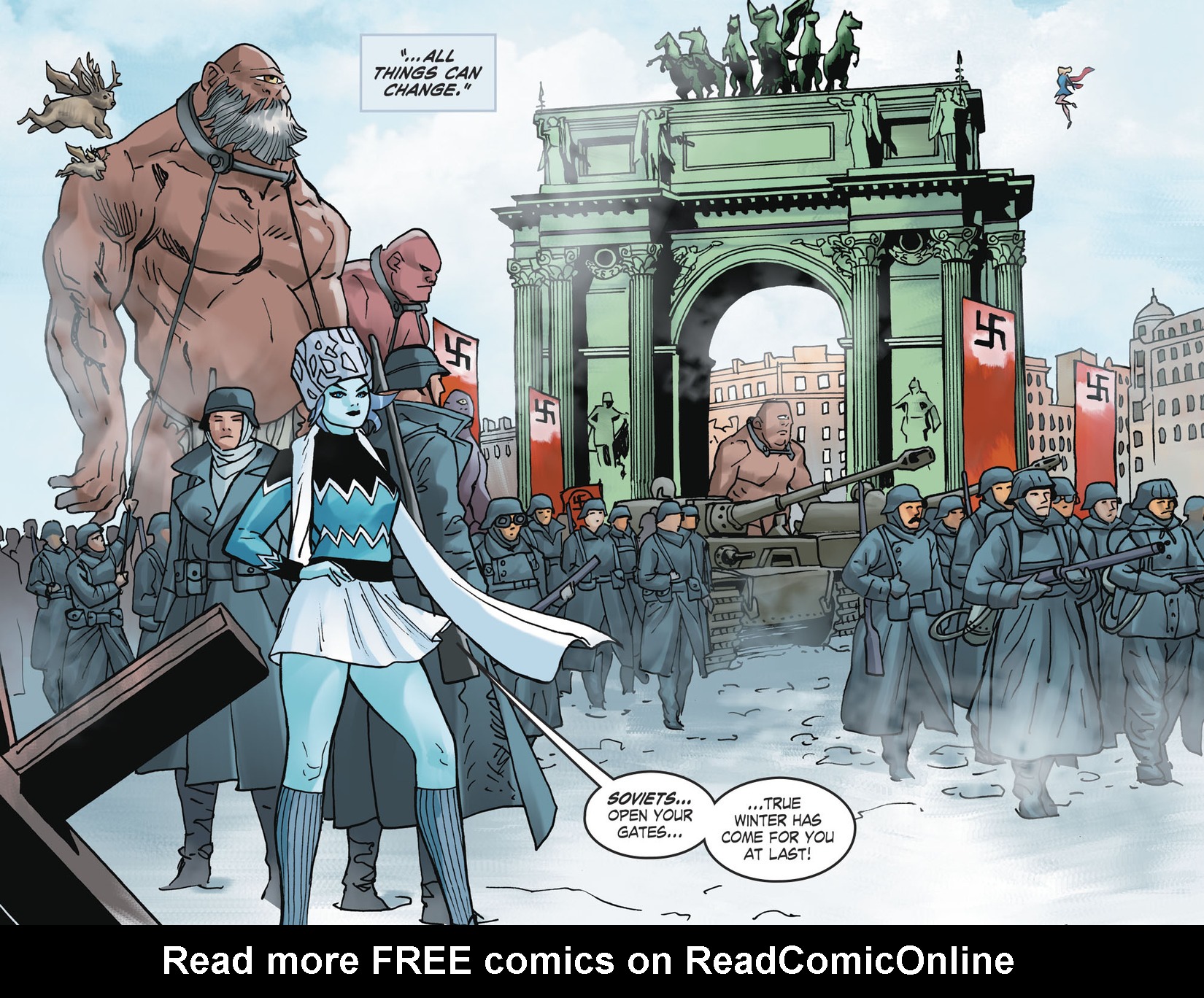 Read online DC Comics: Bombshells comic -  Issue #89 - 21